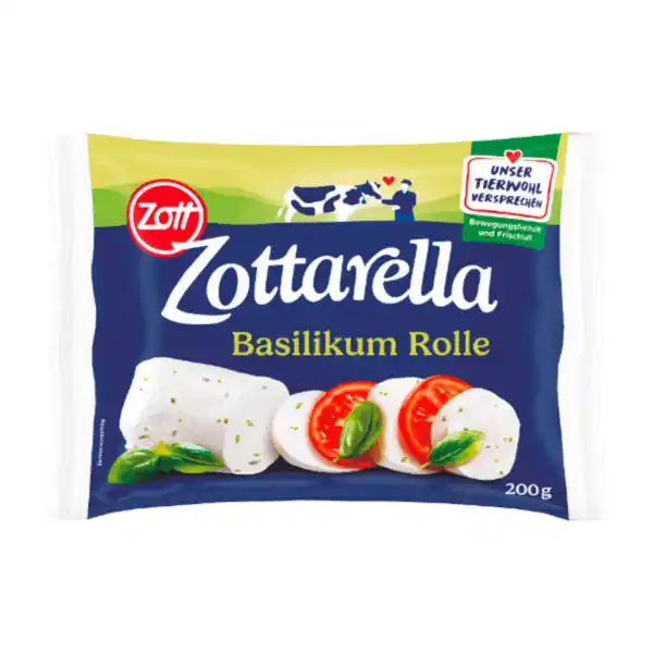 Bild 1 von ZOTT Zottarella Basilikum 400g