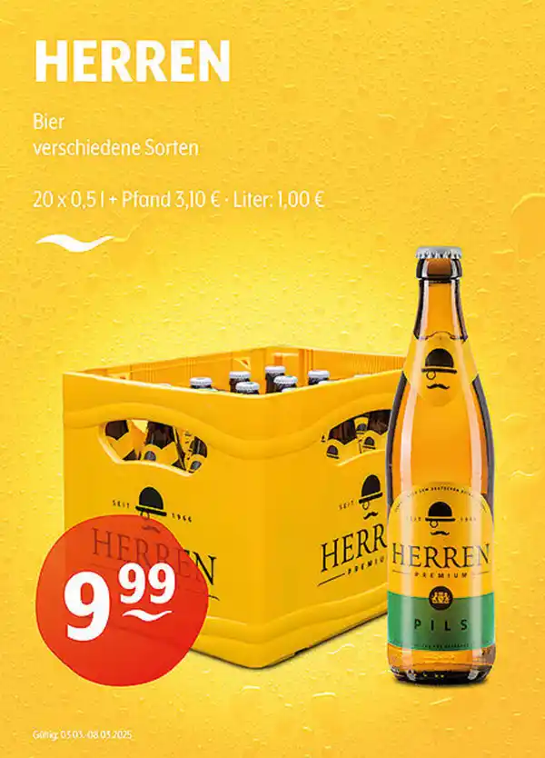 Bild 1 von HERREN Bier verschiedene Sorten