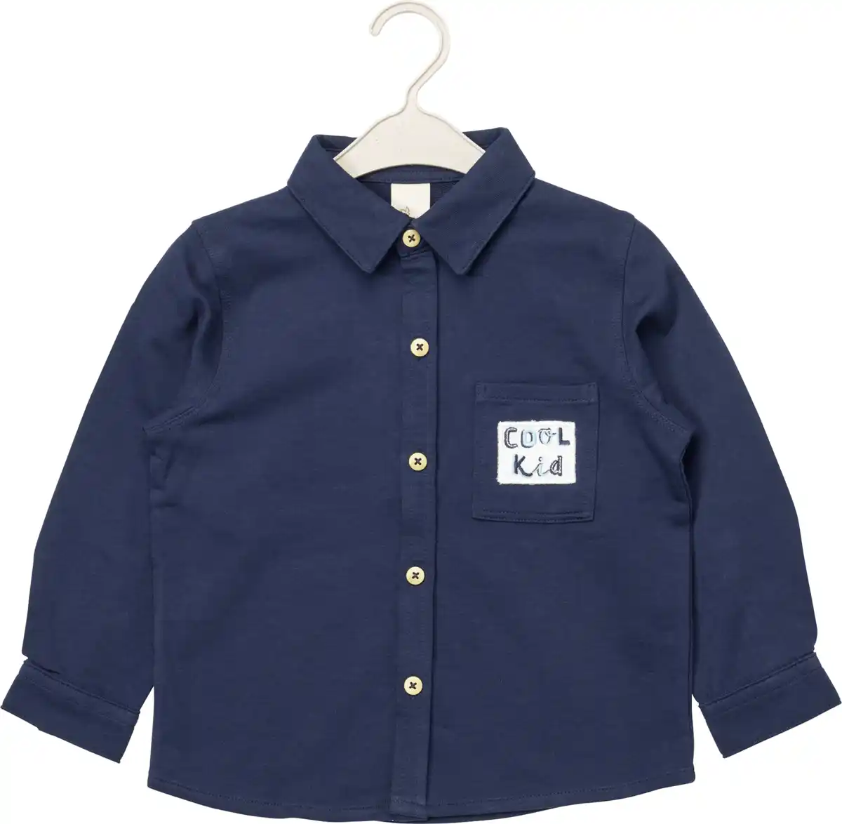 Bild 1 von ALANA Hemd aus Sweat-Stoff mit Patch, blau, Gr. 98