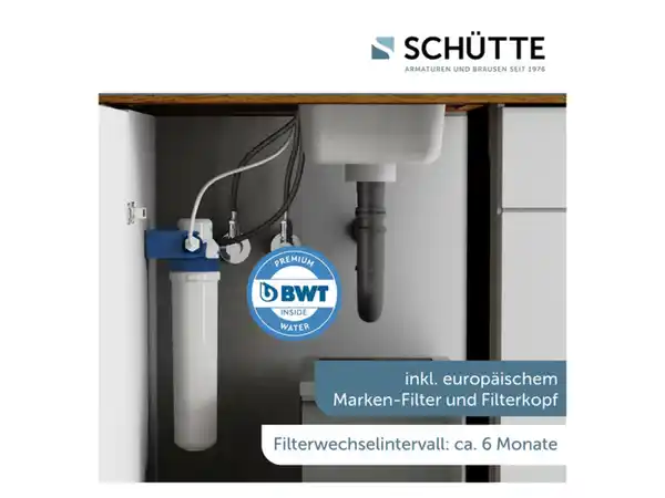 Bild 4 von Schütte Schütte Küchenarmatur mit Filtersystem »Aquastar Pro«, mit 360° schwenkbarem Auslauf