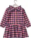 Bild 1 von ALANA Kleid aus Flanell & mit Karo-Muster, rosa, Gr. 92