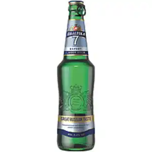 Lager Bier "Baltika 7 Export", 5,4% vol.