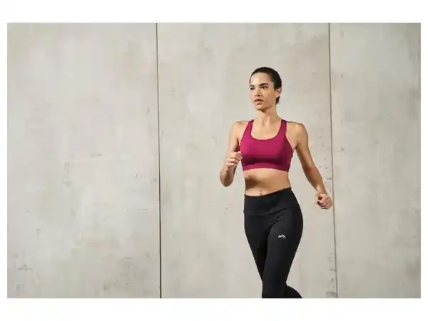 Bild 3 von CRIVIT Damen Sportbustier, High-Level, mit Mesh-Einsätze