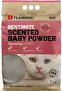 Bild 1 von Flamingo Katzenstreu Bentonit klumpend fein mit Babypuderduft 12 kg