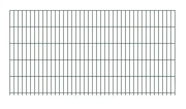Bild 1 von Alberts Doppelstab-Gittermatte 2 m 100 hoch cm Typ 6/5/6 grün