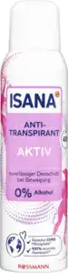 ISANA Anti-Transpirant Spray Aktiv, 150 ml