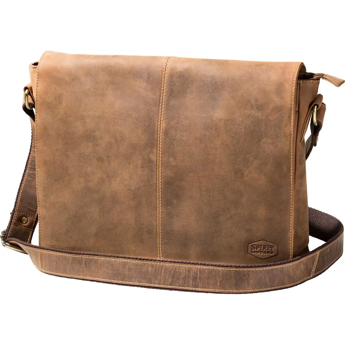 Bild 1 von Spirit Motors Vintage Leder Umhängetasche Big 8 Liter braun