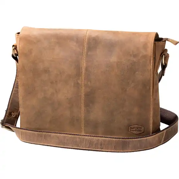 Bild 1 von Spirit Motors Vintage Leder Umhängetasche Big 8 Liter braun