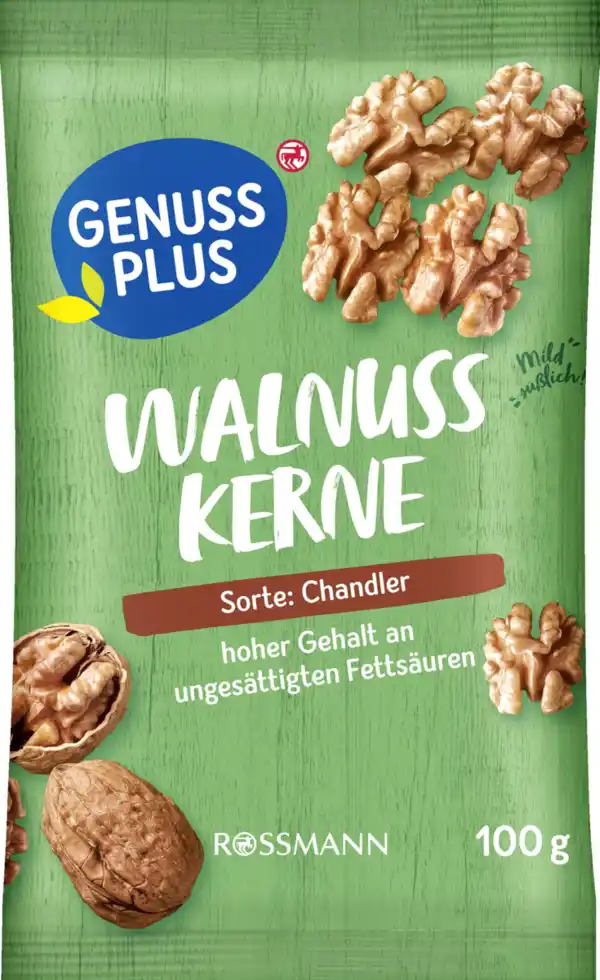 Bild 1 von GENUSS PLUS Walnusskerne, 100 g