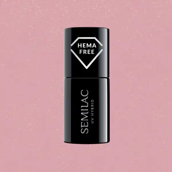 Bild 2 von Semilac 376 UV Nagellack Shimmer Stone Pink Diamond, 7 ml
