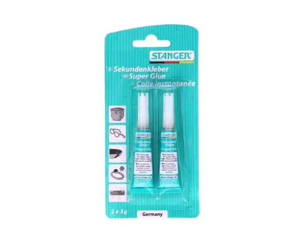 Bild 1 von Stanger Sekundenkleber Universalkleber flüssig 2x 3 g 2er