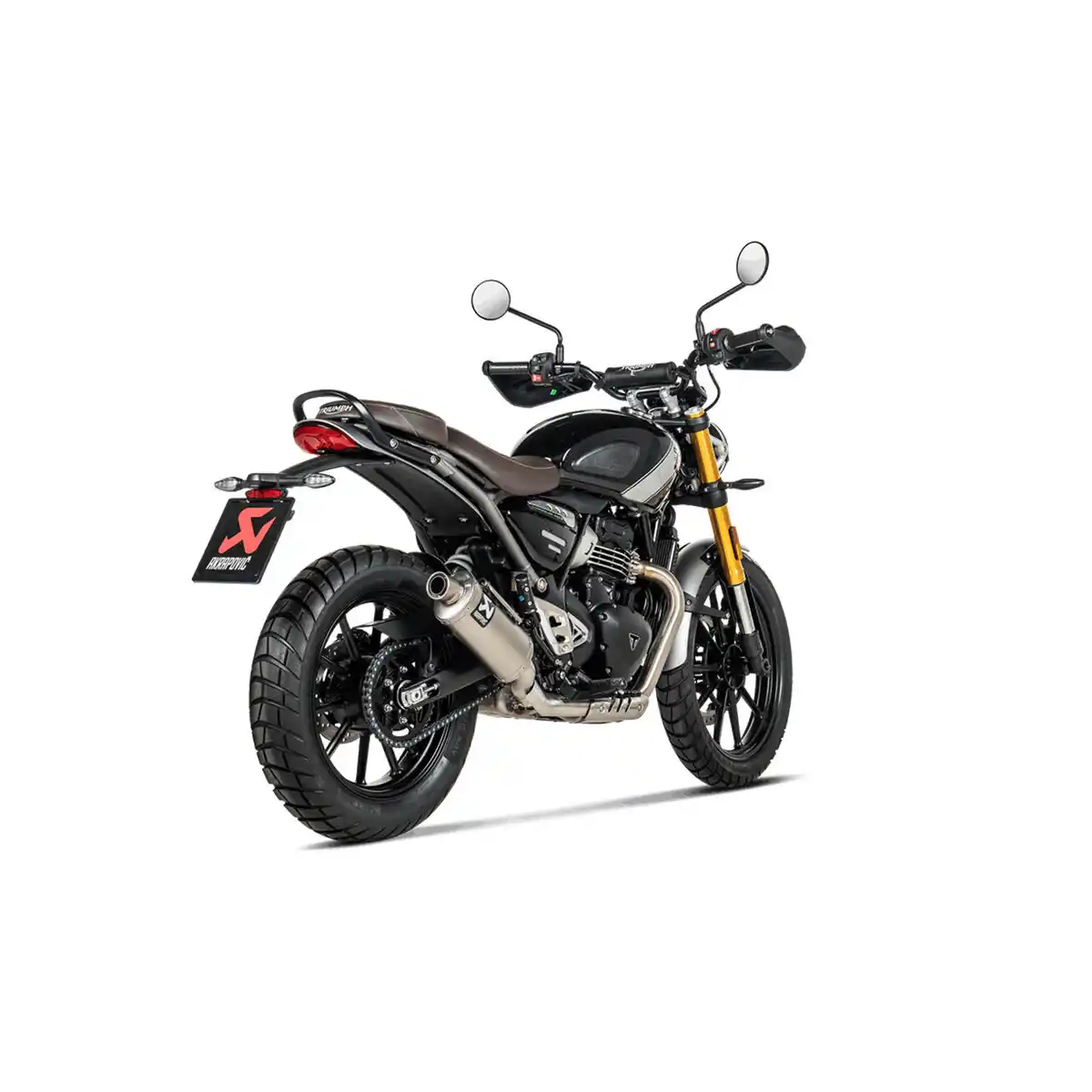 Bild 3 von Akrapovic Auspuff Slip-On Titan für Triumph Speed/Scrambler 400