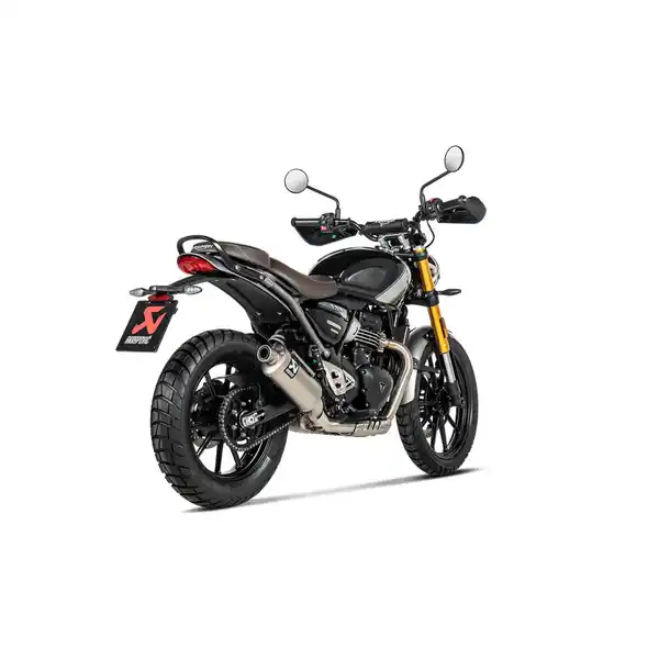 Bild 3 von Akrapovic Auspuff Slip-On Titan für Triumph Speed/Scrambler 400