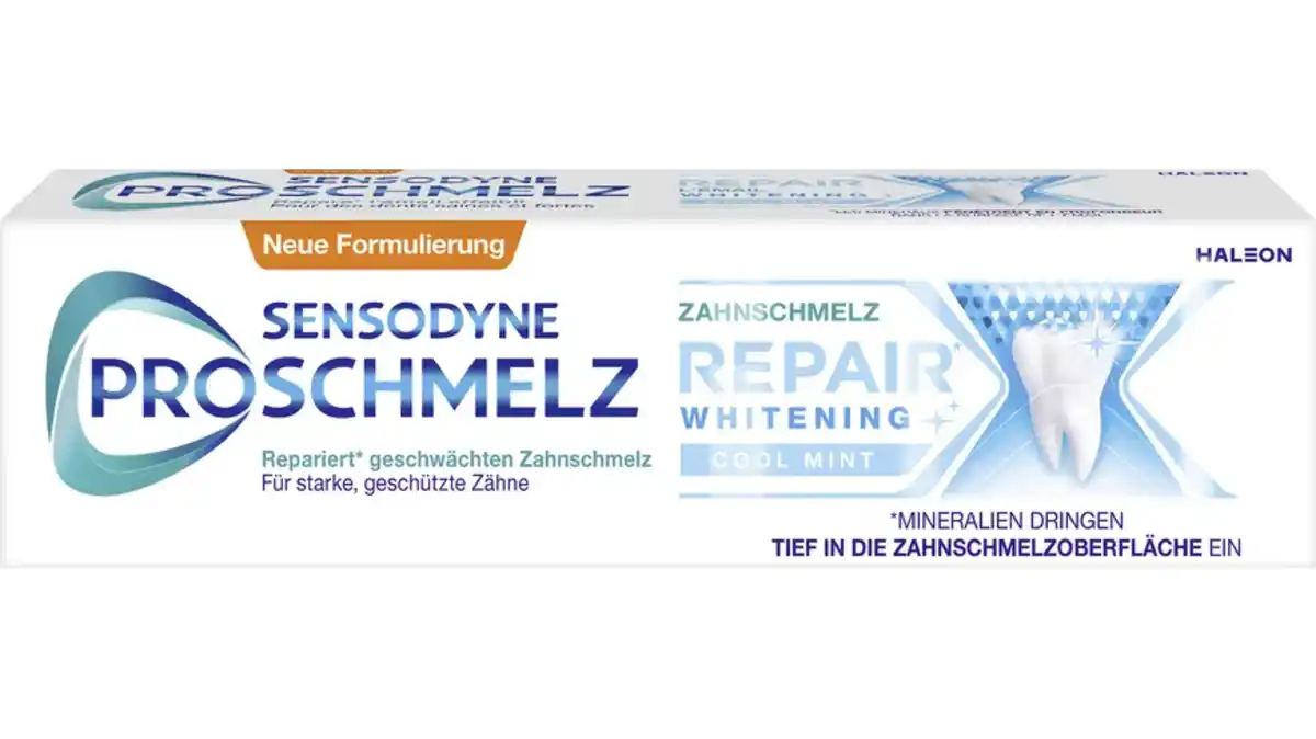 Bild 1 von Sensodyne Proschmelz Zahnschmelz Repair Whitening Cool Mint
