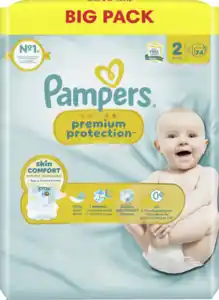Pampers premium protection Windeln New Baby Gr.2 Mini 4-8kg Big Pack