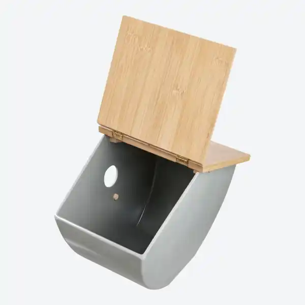 Bild 4 von Vogelhaus mit Metallbügel, ca. 25x16x19,5cm