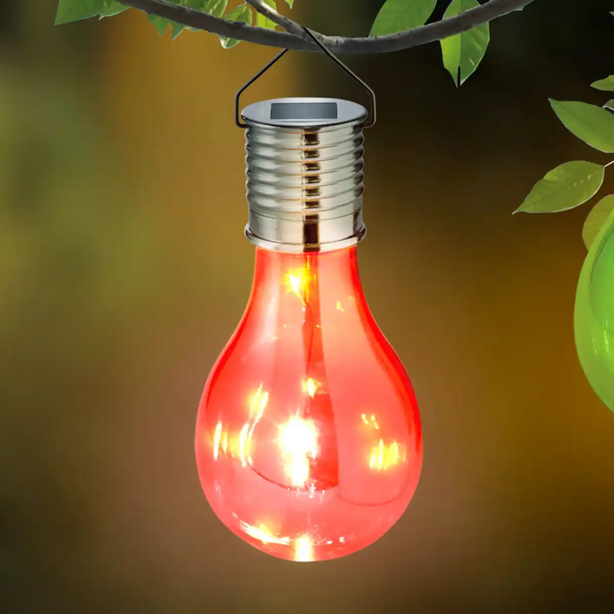 Bild 1 von Solar-Glühbirne mit Holo-Effekt, ca. 8x15cm