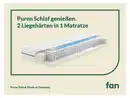 Bild 2 von f.a.n. 7-Zonen-Gelart-Tonnentaschenfederkern-Matratze Solina Top T