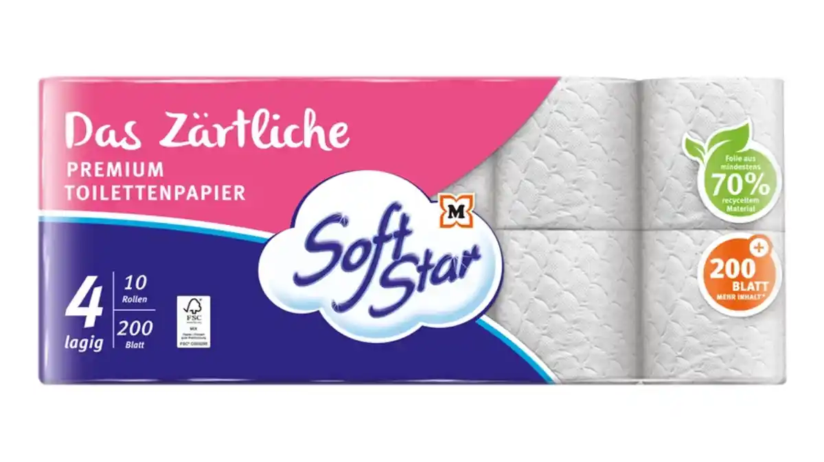 Bild 1 von SoftStar Das Zärtliche Toilettenpapier