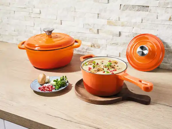 Bild 2 von ERNESTO® Gusseisen-Stielkasserolle, Ø 16 cm