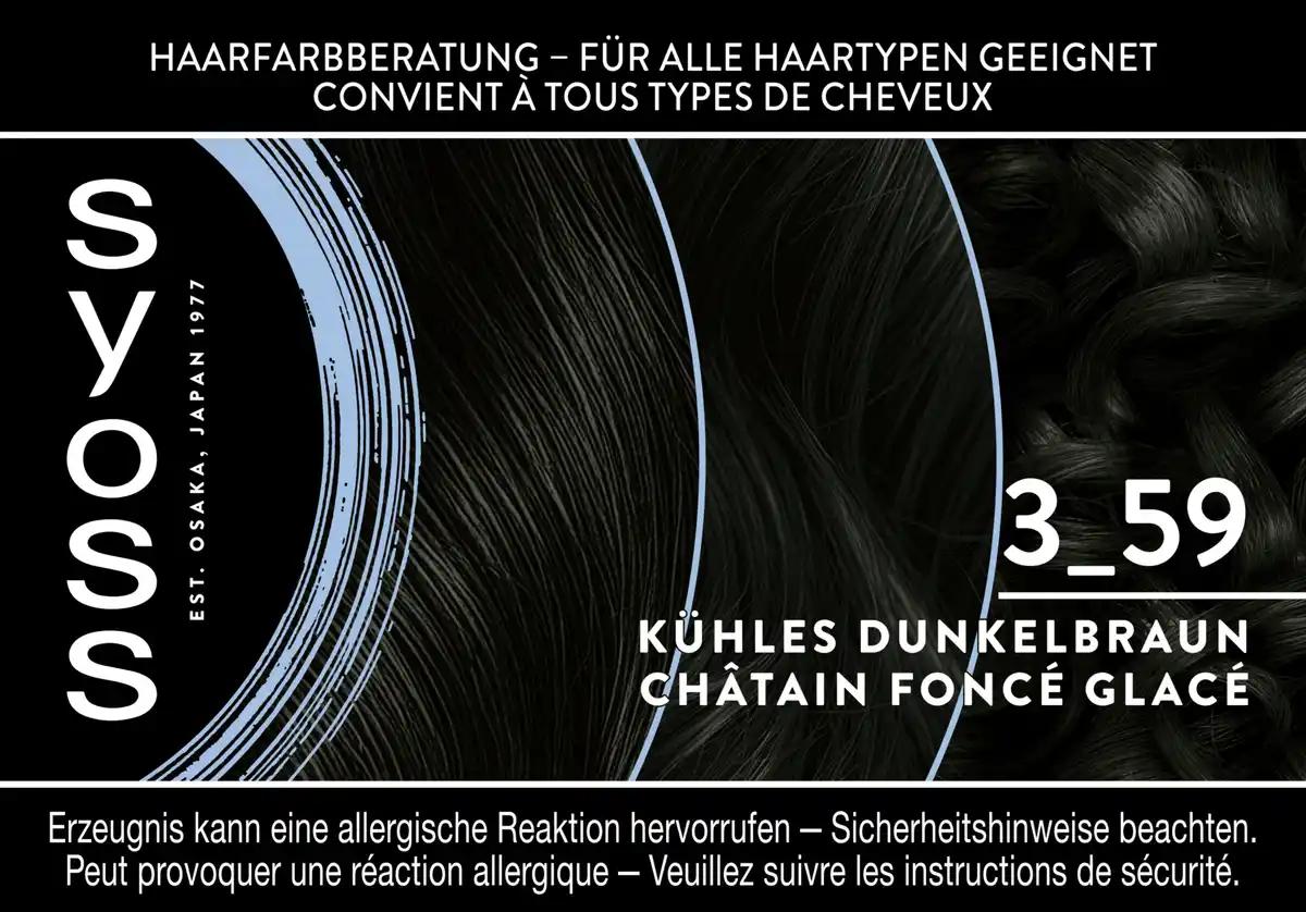 Bild 4 von Syoss Coloration 3_59 Kühles Dunkelbraun