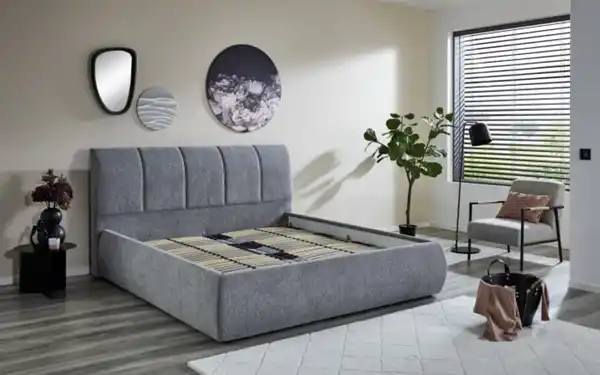 Bild 4 von Polsterbett PB130 Vail, silber, 180 x 200 cm