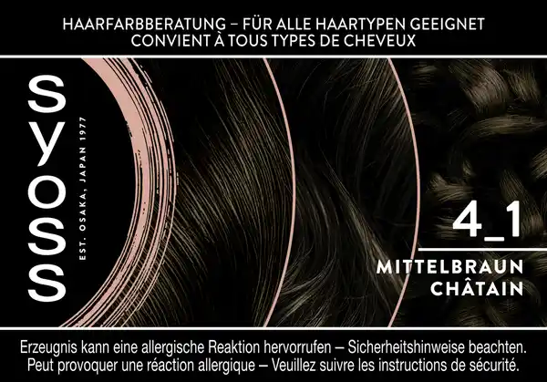 Bild 4 von Syoss Coloration 4_1 Mittelbraun