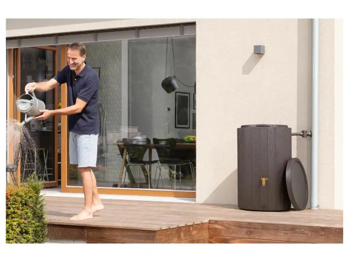 Bild 4 von 4rain Regenspeicher »Madera« 220 Liter, in Holzoptik, braun