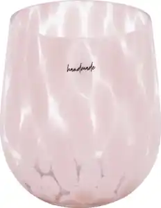 IDEENWELT Glas rosa