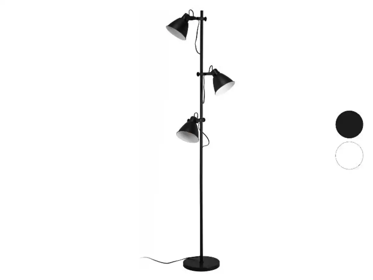 Bild 1 von LIVARNO home LED-Stehleuchte »TEIWAZ«, mit 3 kippbaren Leuchtschirmen