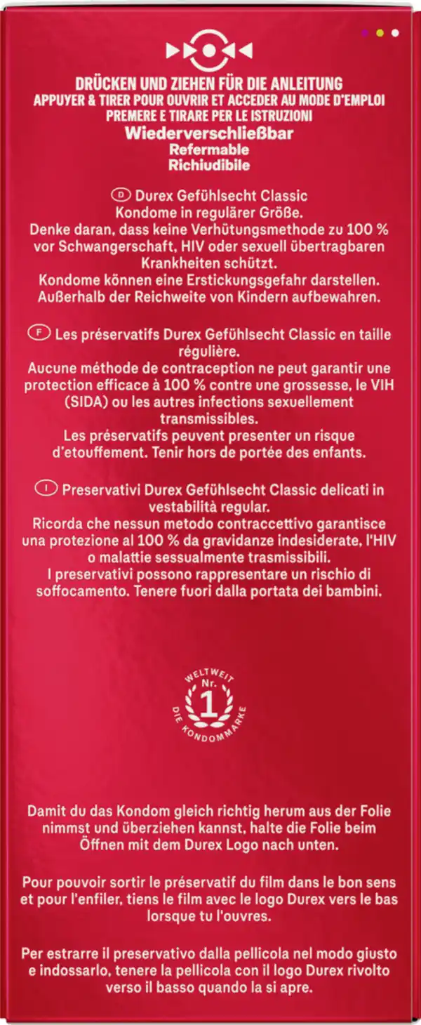 Bild 2 von Durex Gefühlsecht Classic Kondome