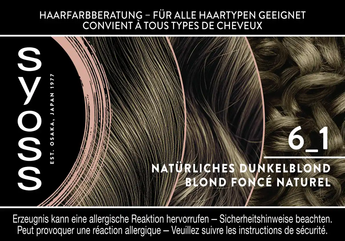 Bild 4 von Syoss Coloration 6_1 Natürliches Dunkelblond
