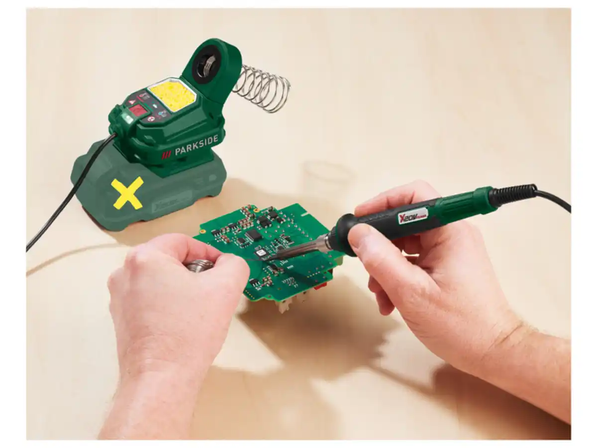Bild 4 von PARKSIDE® 20 V Akku-Lötstation »PLSA 20-Li C3« / 20 V Akku-Heißklebepistole »PHPA 20-Li A1«, ohne Akku und Ladegerät