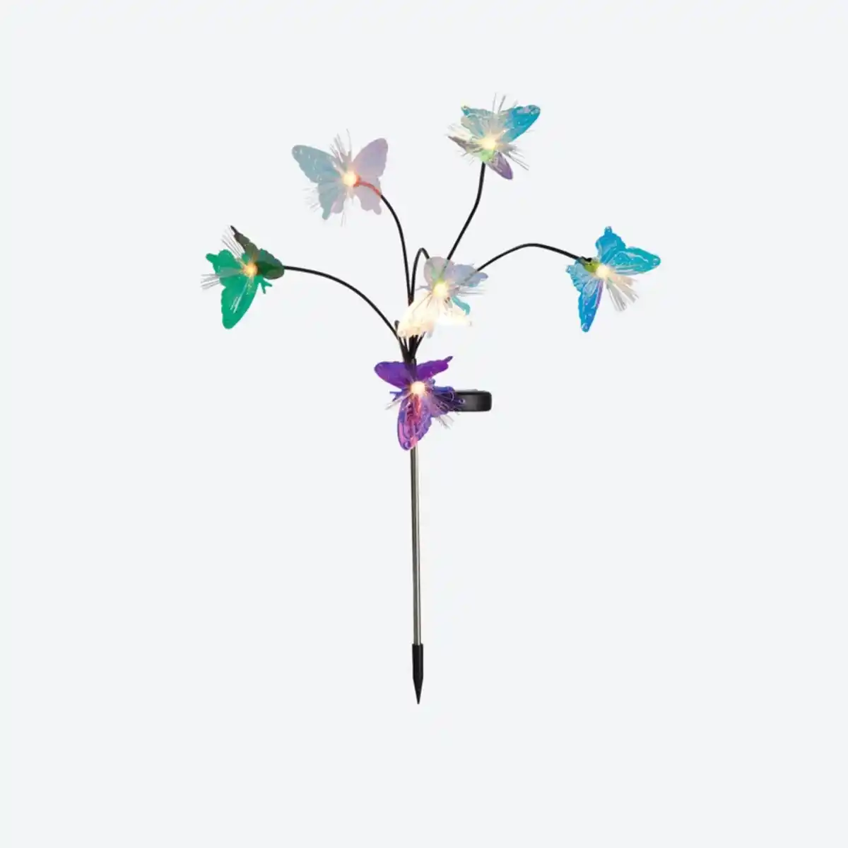 Bild 2 von Solarstab mit Schmetterling, Höhe ca. 74cm