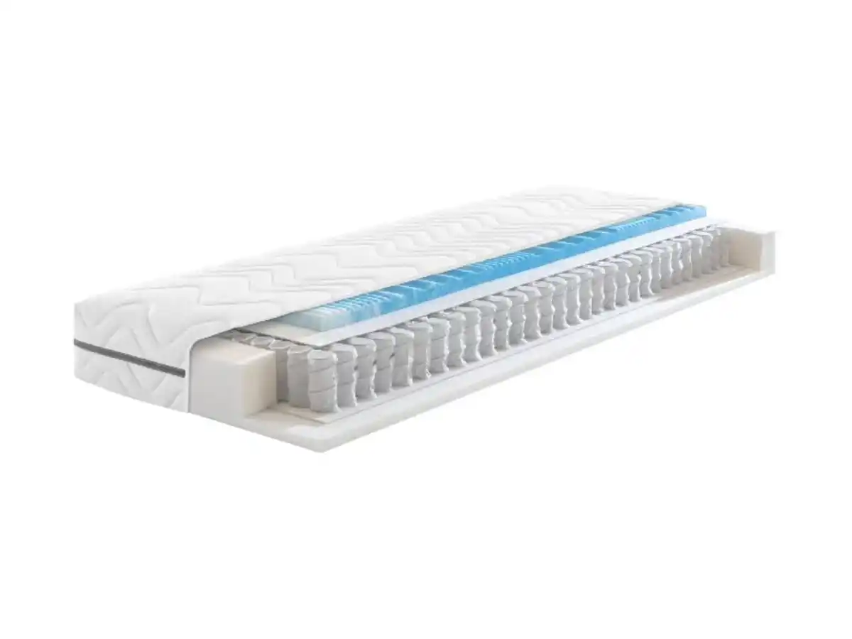 Bild 1 von f.a.n. 7-Zonen-Gelart-Tonnentaschenfederkern-Matratze Solina Top T