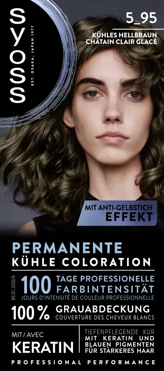 Bild 1 von Syoss Coloration 5_95 Kühles Hellbraun