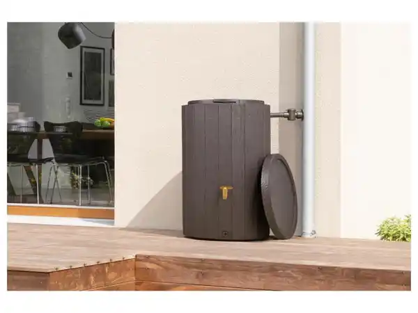 Bild 4 von 4rain Regenspeicher »Madera« 220 Liter, in Holzoptik, braun