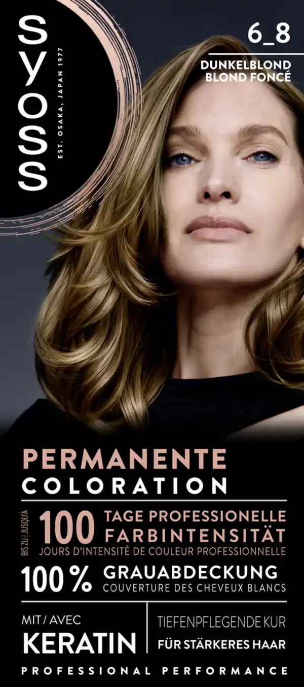 Bild 1 von Syoss Coloration 6_8 Dunkelblond