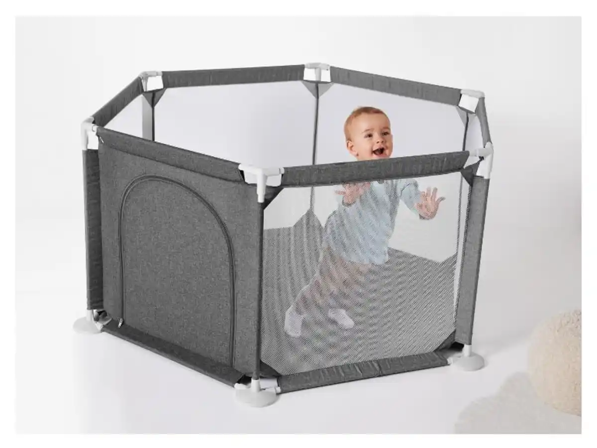 Bild 3 von lupilu® Baby-Laufstall, bis 15 kg belastbar