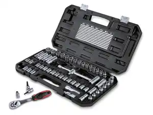 PARKSIDE® Steckschlüsselsatz 3/8 Zoll, 65-teilig PSSS 65 A1