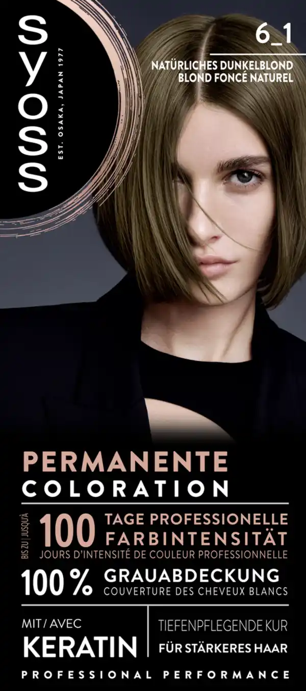 Bild 1 von Syoss Coloration 6_1 Natürliches Dunkelblond
