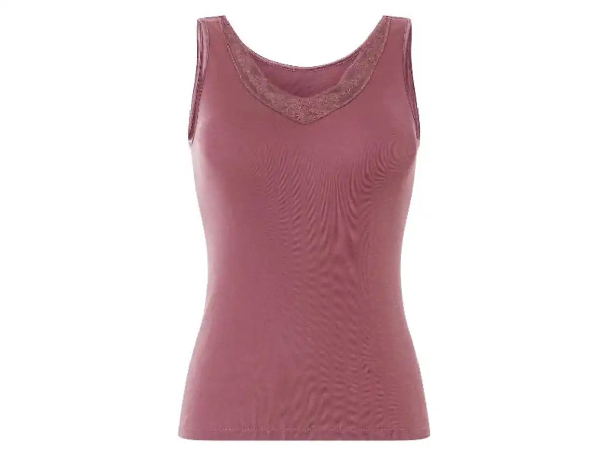 Bild 2 von esmara® Damen Achselhemd in anschmiegsamer Feinripp-Qualität