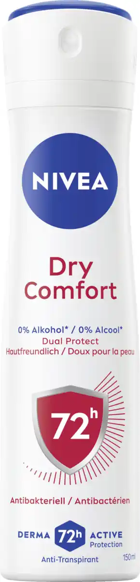 Bild 1 von NIVEA Dry Comfort Anti-Transpirant Spray, 150 ml
