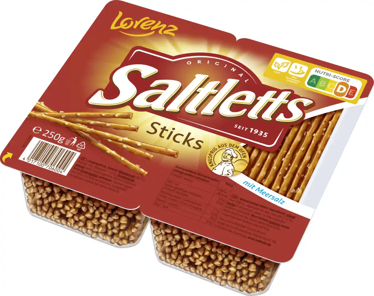 Bild 1 von Lorenz Saltletts Sticks Classic, 250 g