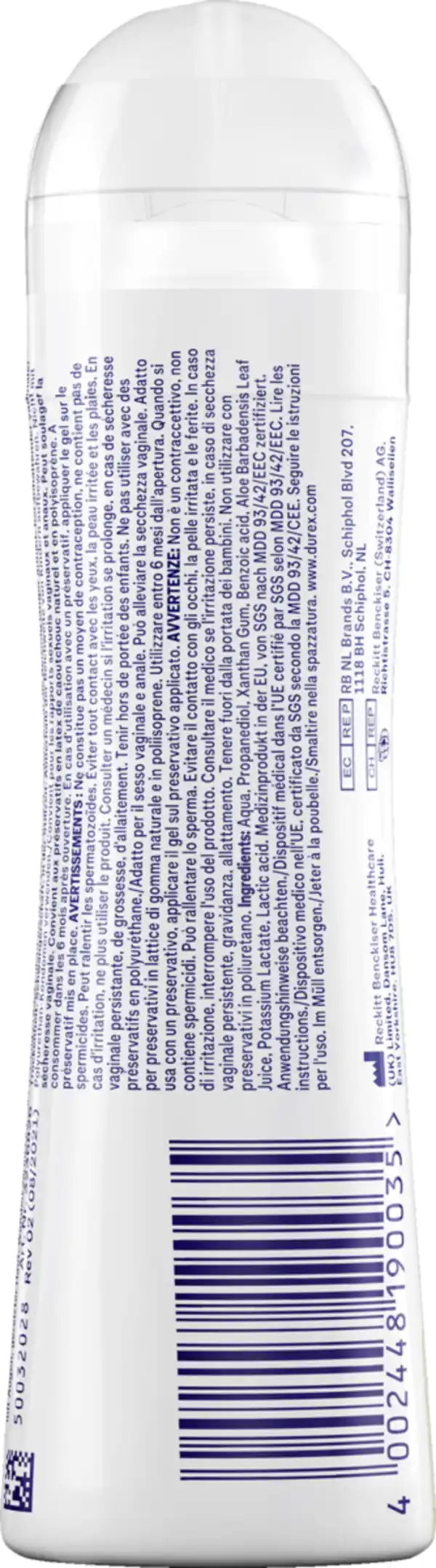 Bild 4 von Durex naturals Gleitgel Extra Sensitive, 50 ml