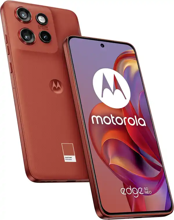 Bild 1 von edge50 neo Smartphone PANTONE poinciana