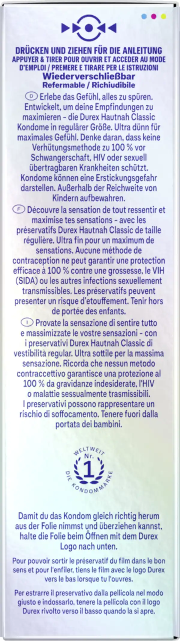 Bild 2 von Durex Hautnah Classic Kondome