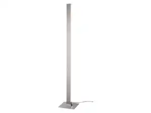 LIVARNO home LED-Stehleuchte in Mattnickel-Optik