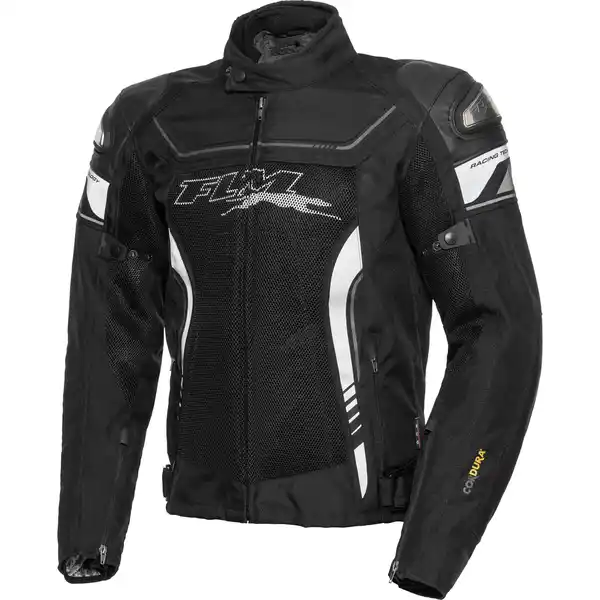 Bild 1 von FLM Sports Leder-/Textiljacke 3.1 Schwarz