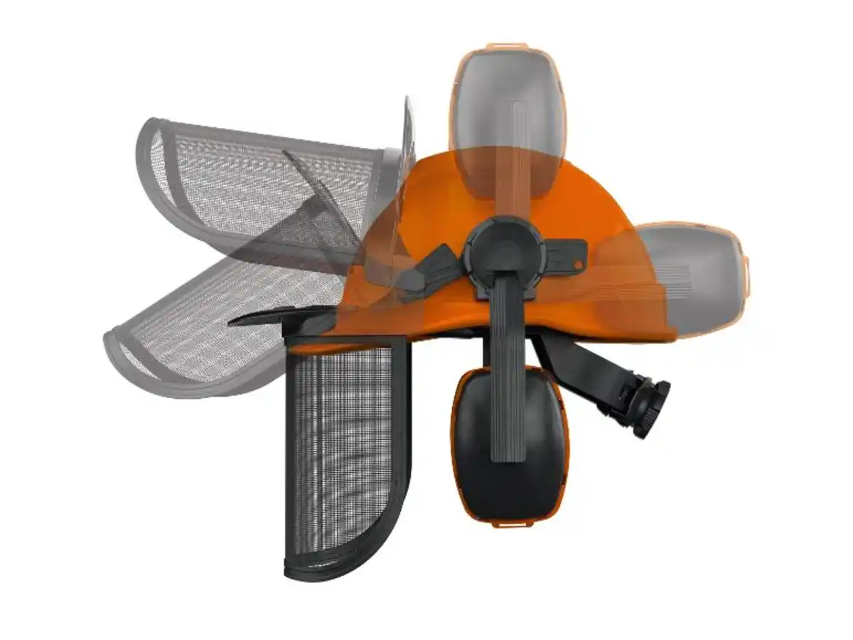 Bild 4 von PARKSIDE® Forstschutzhelm, mit abnehmbarem Klappvisier